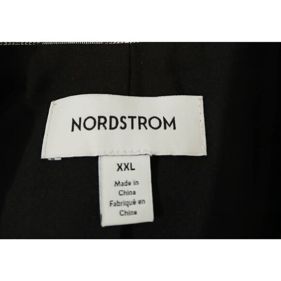 Nordstrom womens xxl BRITISH PLAID work blazer jacket gray viscose $179 - Picture 5 of 7